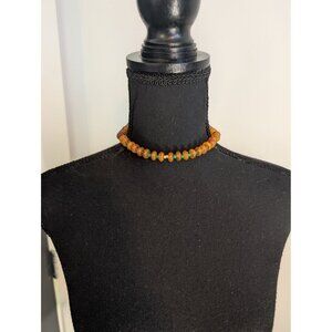NWT‎ Francesca's Sara Beaded Coin Pendant Necklace